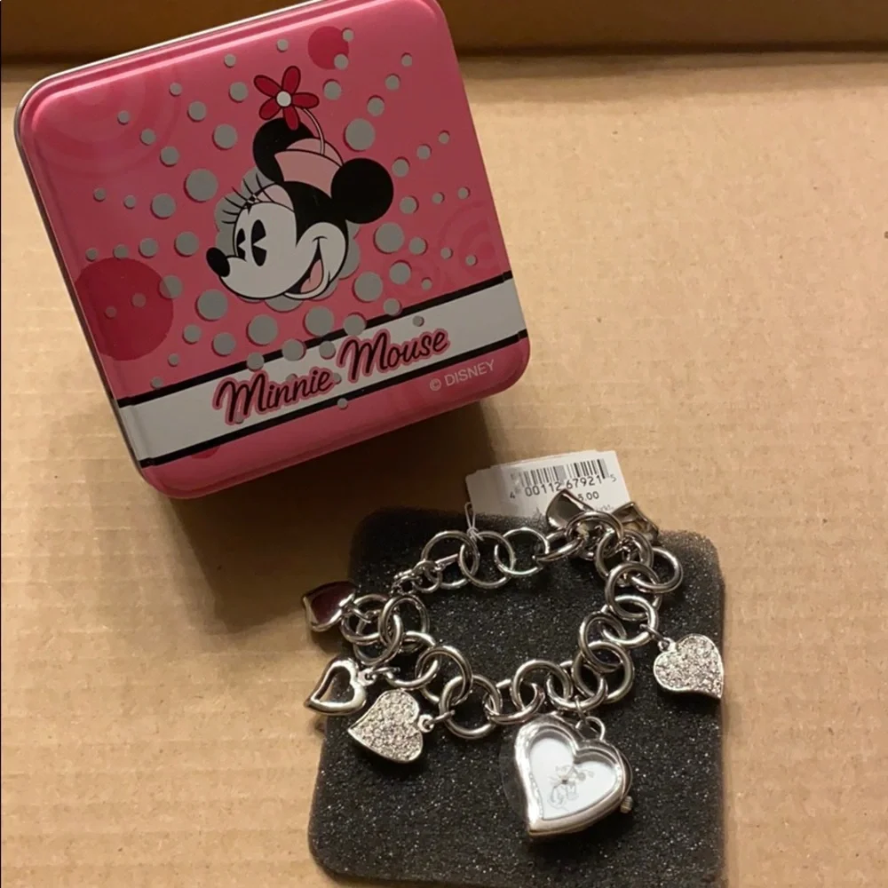 Minnie Mouse Charm Watch